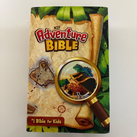 NIV Adventure Bible Hardcover For Kids Dictionary Concordance Maps - Picture 1 of 9